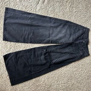 American Eagle Outfitters Black Wide Leg Jeans